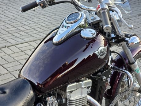 Na prodej Kawasaki EN 500, padací rám, brašny, plexi, opěrka