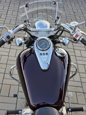 Na prodej Kawasaki EN 500, padací rám, brašny, plexi, opěrka