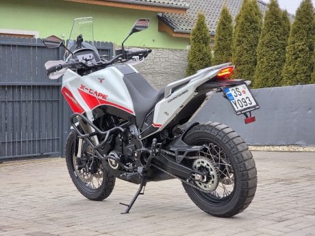 Na prodej Morini X-Cape 650, původ ČR, servisní knížka