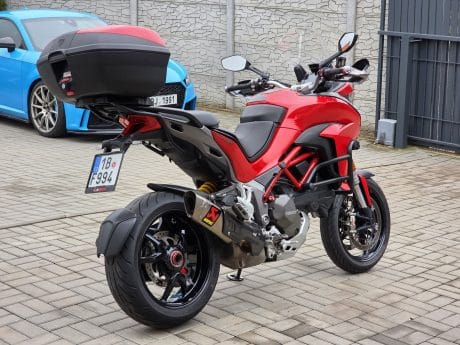 Na prodej Ducati Multistrada 1200S, Akrapovič, kufr