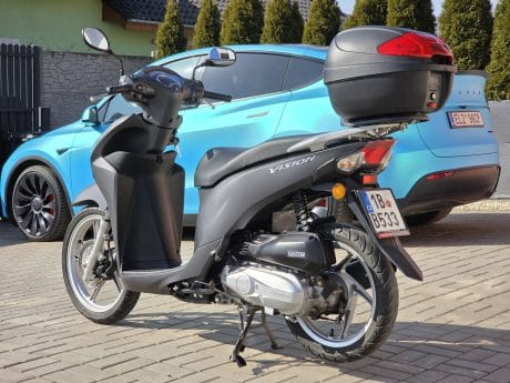 Na prodej Honda Vision 110, 2019, původ ČR, 1.majitel