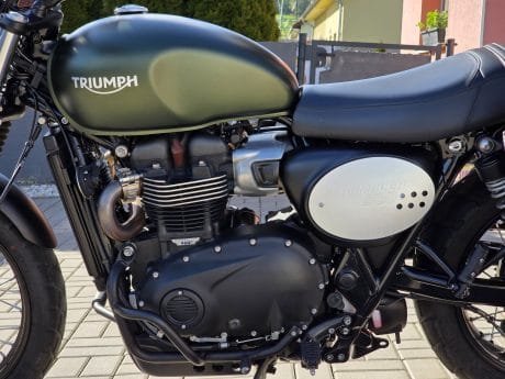 Na prodej Triumph Scrambler 900, 2024, původ ČR, záruka, doplňky