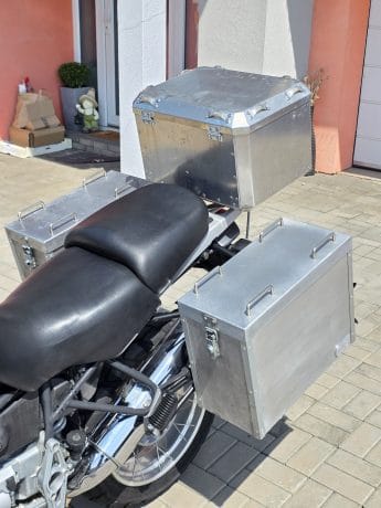 Na prodej BMW R 1150 GS, 3x hliníkový kufr